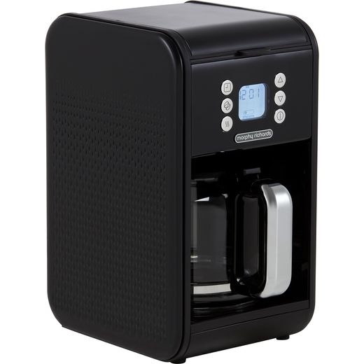 Morphy Richards Verve 163005 Filter Coffee Machine with Timer - Black